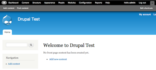 Drupal site