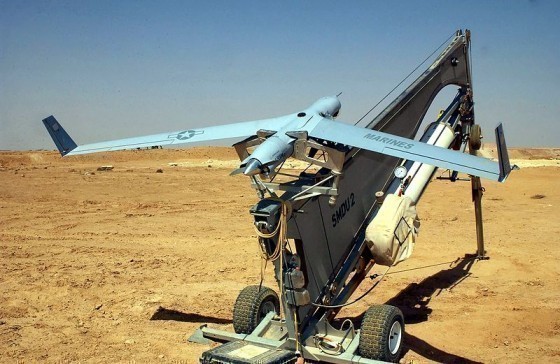 ScanEagle UAV catapult launcher