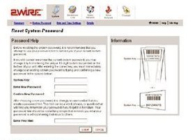 2wire Default Password