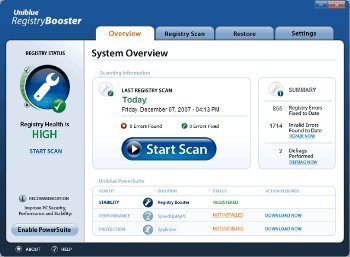 How to Remove Uniblue Registry Booster