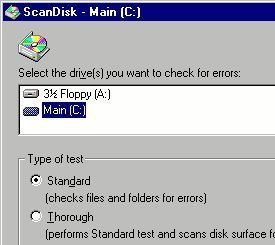 How to Scan Disk
