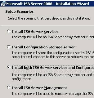 Planning for ISA Server Installation