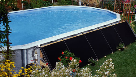 Solar pool heater