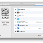 iCloud Preferences OSX